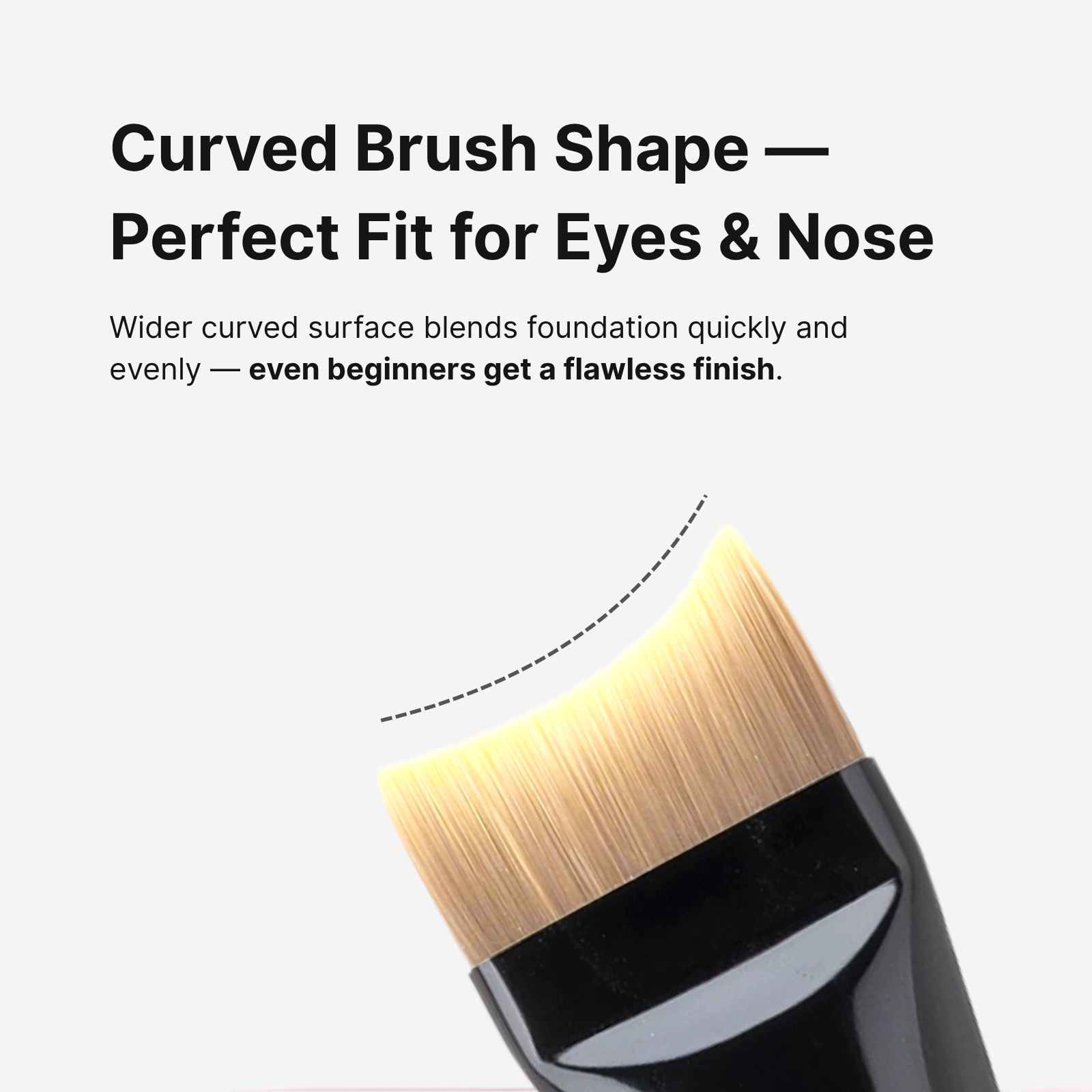 GLAIRIS EasyPro Seamless Finish Foundation Brush 101
