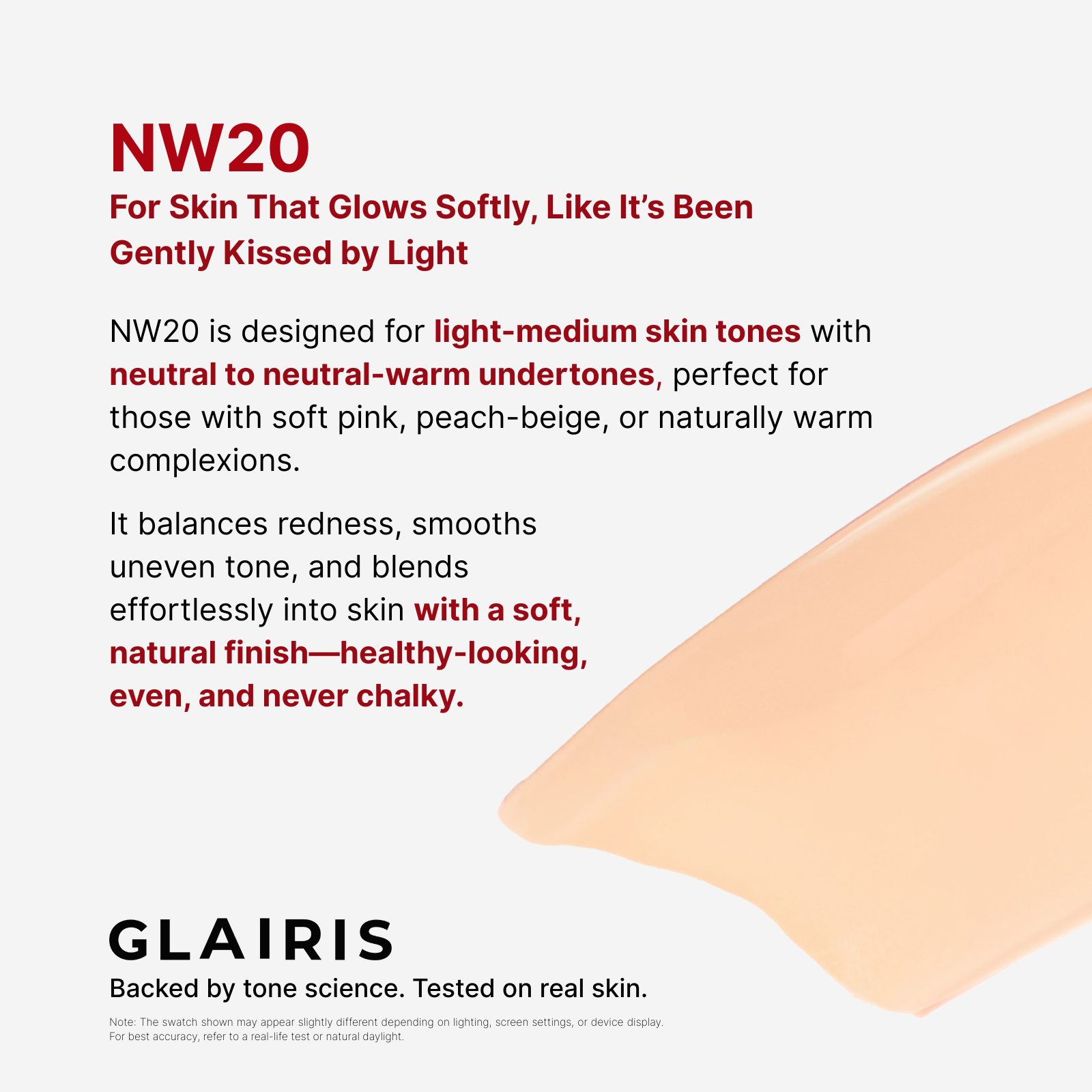 GLAIRIS Calendula Skin Soothing Oil Control Foundation